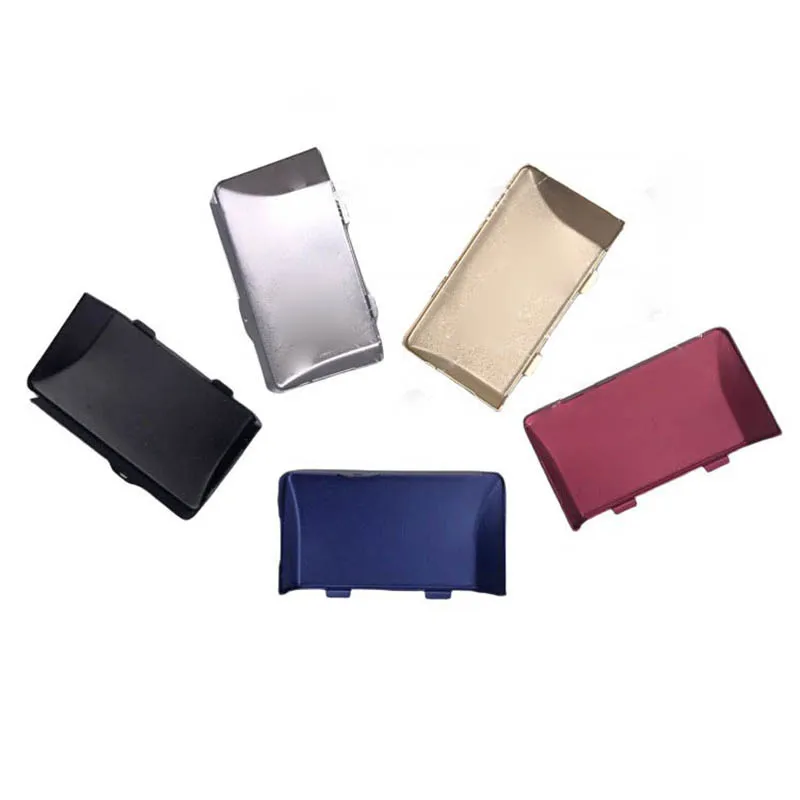 20pcs Gold Silver Black Red Blue For Gameboy Micro Battery Door Cover For GBM Battery Case repair