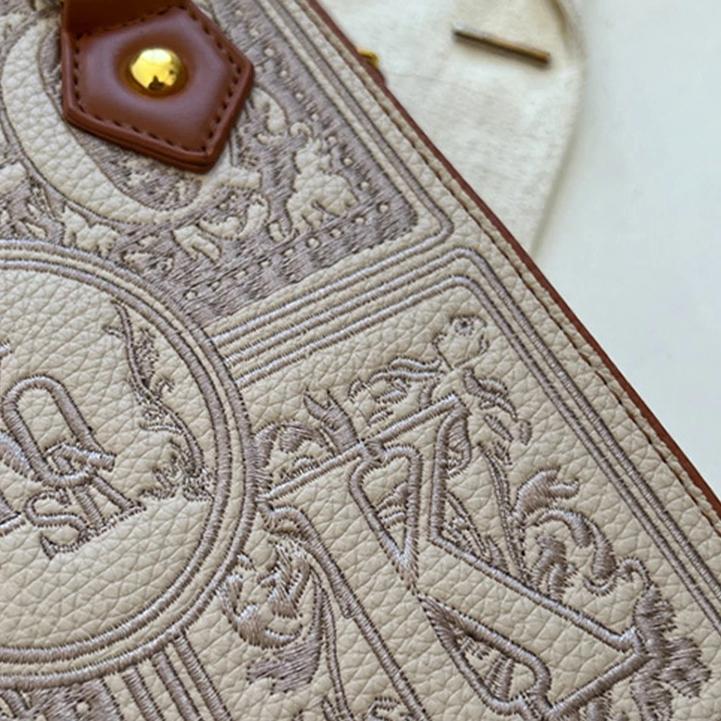 Neue Katzenelfen-Handtasche: Stylische, vielseitige Damen-Umhängetasche, trendige Fantasy-Schultertasche, quadratische Tragetasche, Aktentasche mit Stauraum – Detail 24