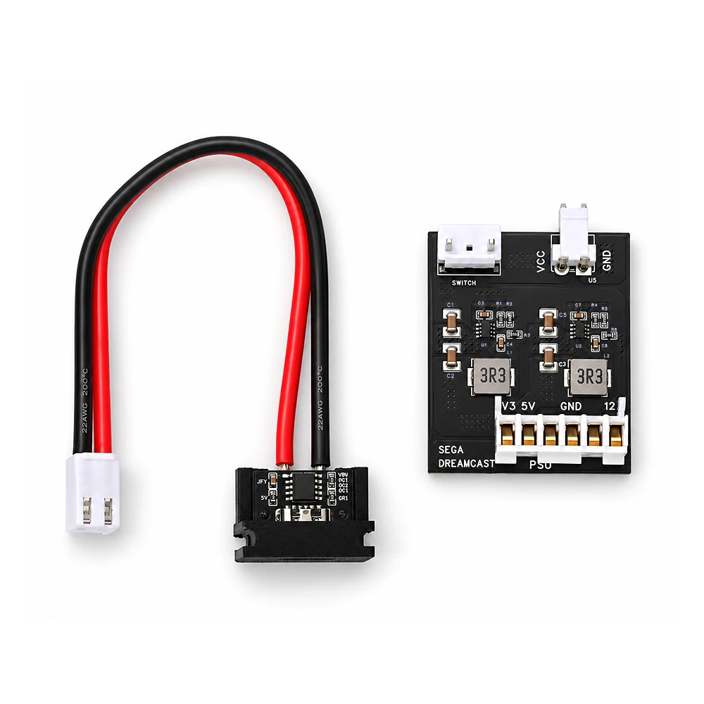 DreamPSU USB C 12V3A Netzteilplatine für SEGA Dreamcast Spielkonsole, Ersatz-Netzteil für DC