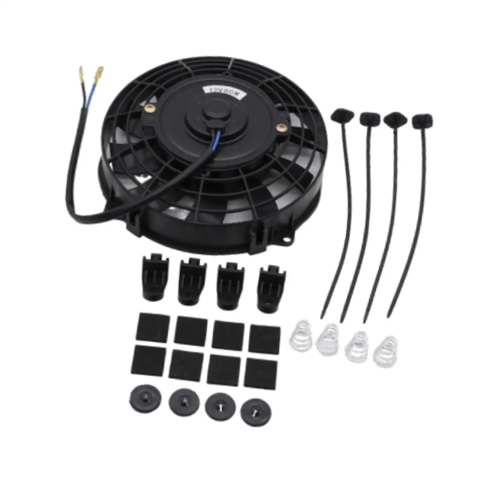 Generic Electric Radiator Cooling Fan Assembly Kit Replace Practical 800 CFM