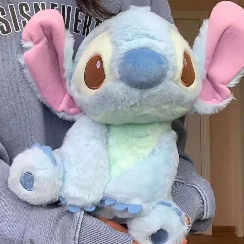 

30/45cm Disney Stitch Plush Toy Kawaii Tilt Head Sleepy Comfort Doll Soft Stuffed Animals Pillow Cartoon Children Christmas Gift