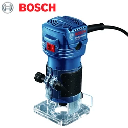 BOSCH GKF550 Palm Router 550W Decoration Carpentry Professional Level Trimming Machine Wired For 220V