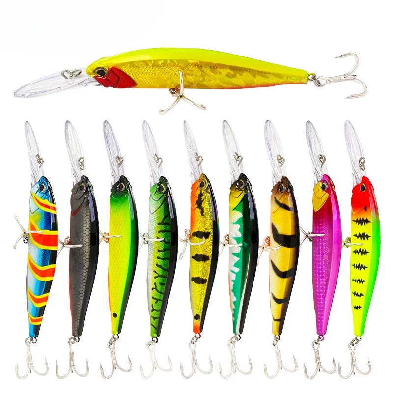 

professional qualityfishing lures Mino18.8GLongTonguePlate Minolua Bait Biomimetic qualitywobblers minnow Artificial Bait Tackle