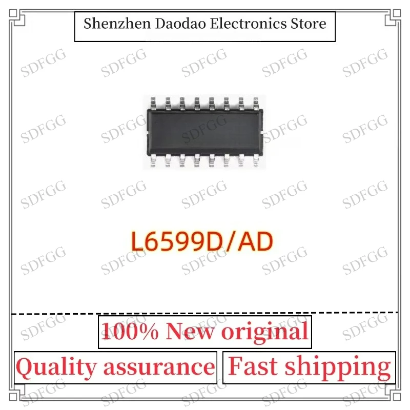 10Pcs L6599D L6599AD L6599 SOP-16 LCD Power Drive Chip IC New Original