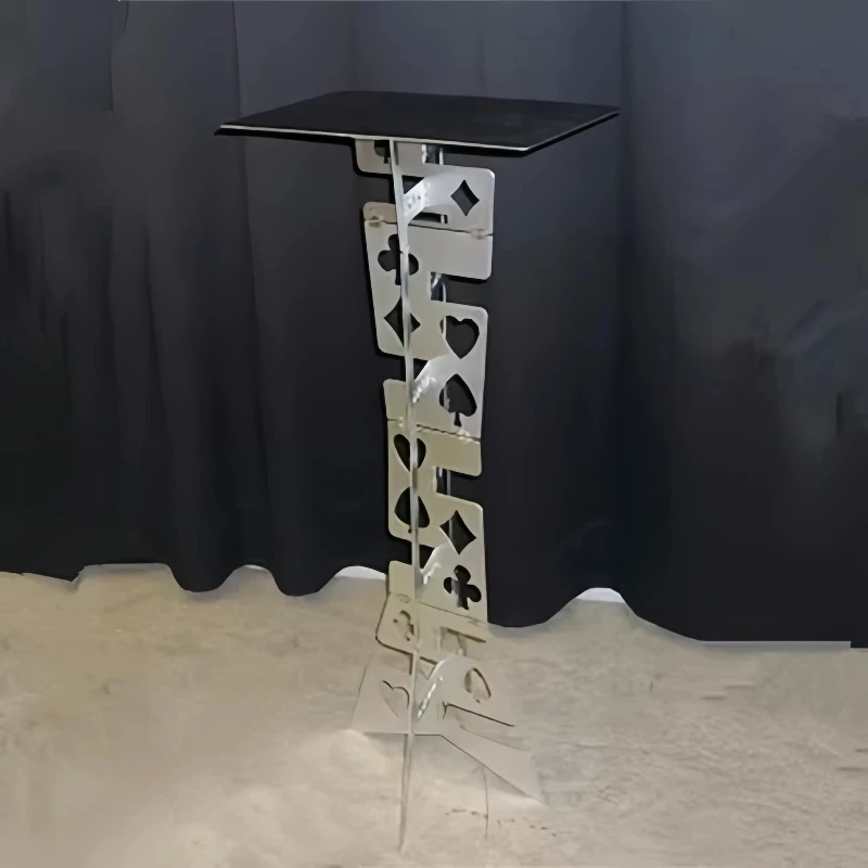 

Aluminum Magic Folding Table - Silver Magic Trick Stage Prop Accessories