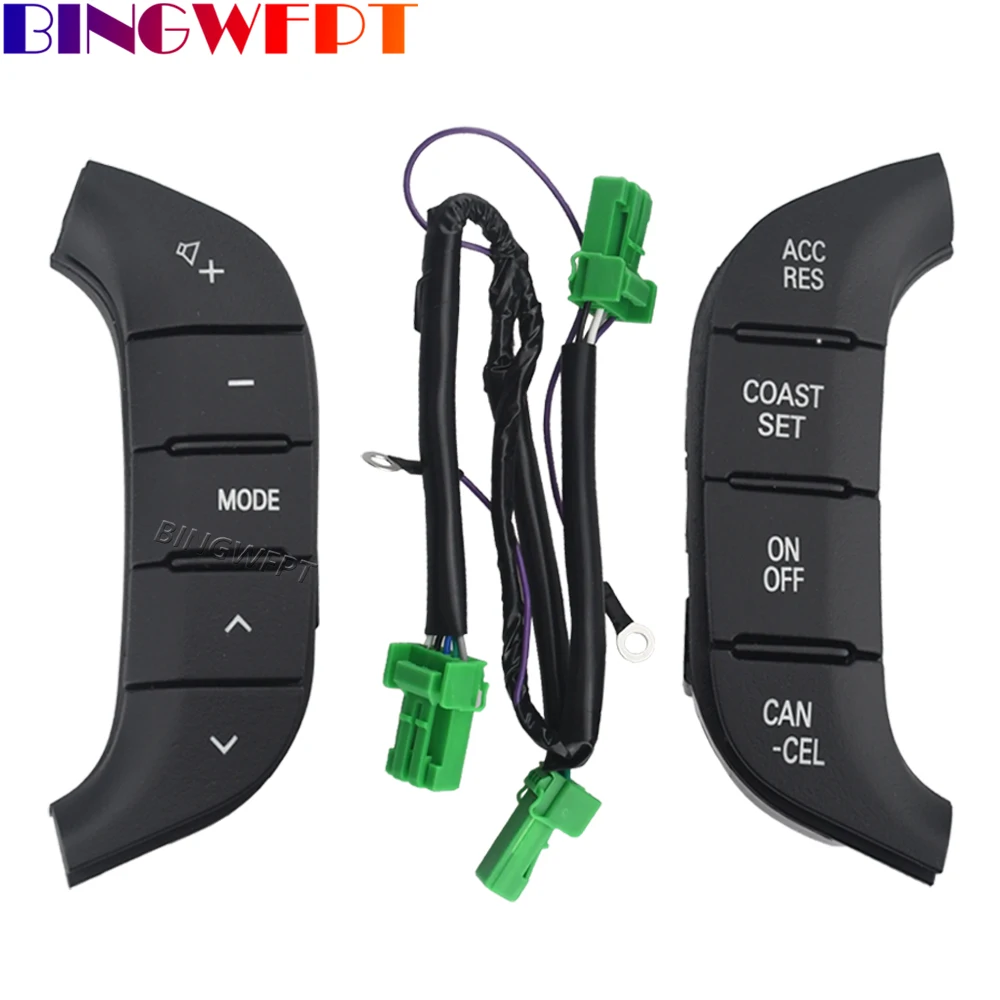 تسليم سريع 84250-PJL 84250PJL توجيه الصوت راديو التحكم التبديل مثبت السرعة زر التبديل لميتسوبيشي Pajero2007-2019