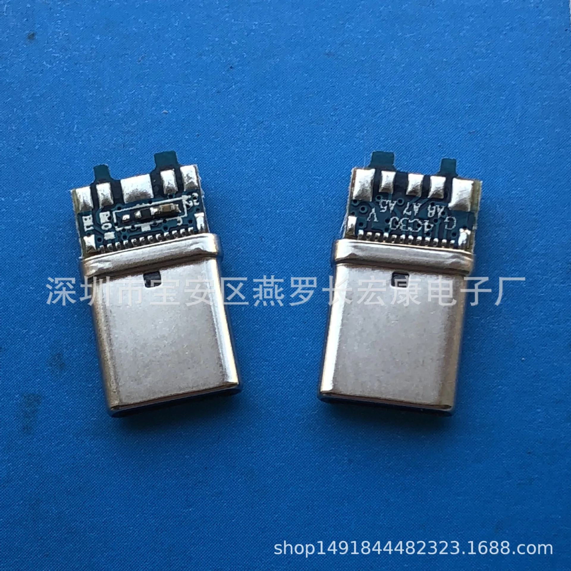 For TYPE-C Male Strap Board 3.0 Function PCB Board Mobile Phone Data Cable Charging Stretch Shell Seamless Forward Reverse Plug
