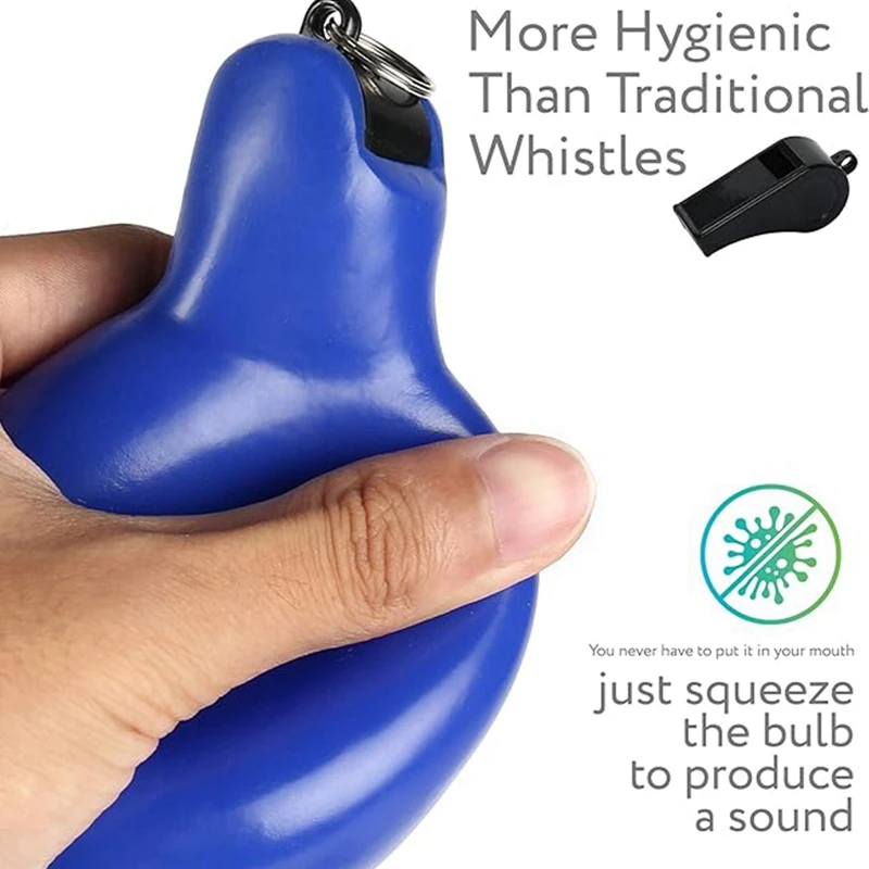 Hand Squeeze Whistles Coaches Referees Sports Football Basketball Training Whistle Outdoor Survival Warning Lound Sound Signal