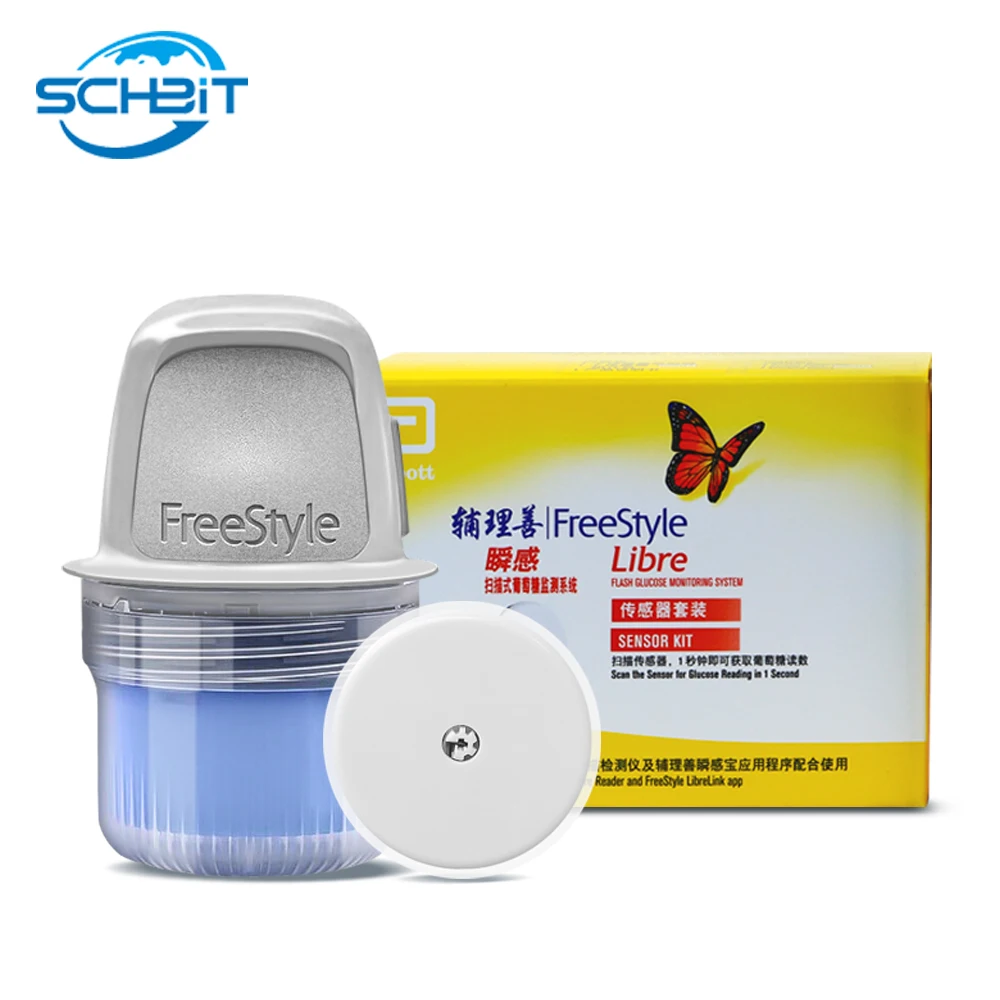 (Exp:2024-01-31) Freestyle Libre 24h monitoreo en tiempo Real medidor de glucosa en sangre Sensor de escaneo prueba de azúcar sin dedos