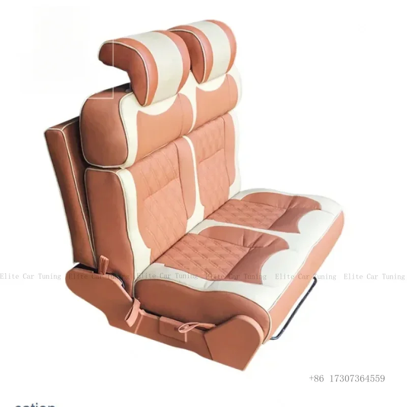 Customized  Leather 3 Folded  Reclining Modified Car Passenger Seats