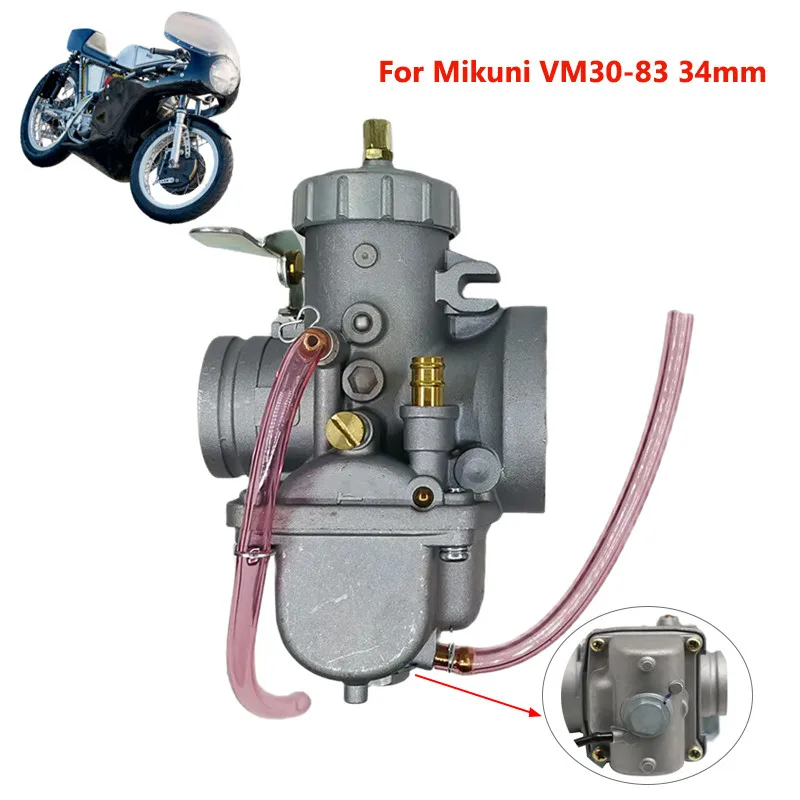 

VM30 Motorcycle Carburetor For Mikuni 34mm VM Carb ATV VM30-83 Carburador PZ34J Carburetion VM 30