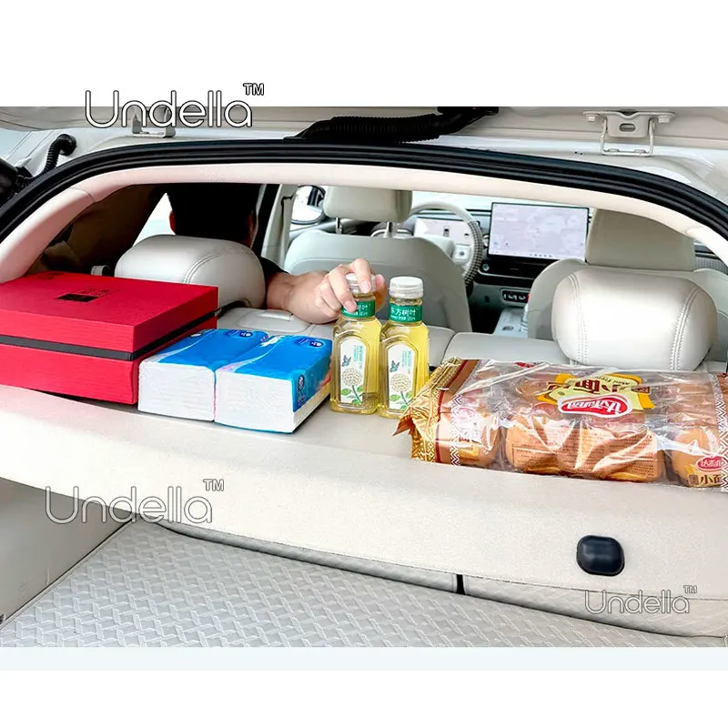 For GWM ORA 5 2026 2027 Not-retractable Trunk Cargo Cover Parcel Rack Anti-Peeping Auto Rear Shelf Cargo Interior Accessories