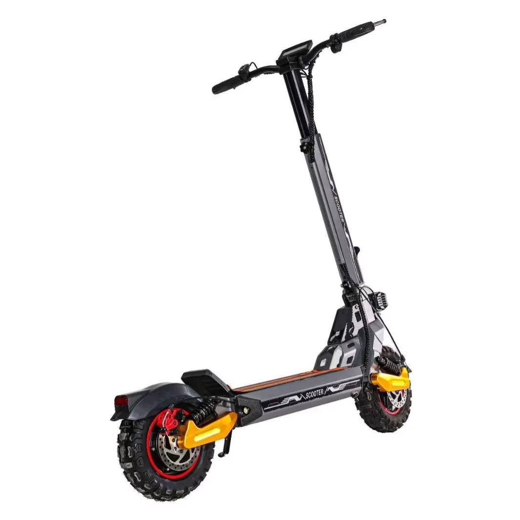 Electric Scooter Dual-Drive Off-Road Tires High-Power Foldable 150kg Capacity Lithium Battery 800W 35km Range Waterproof China