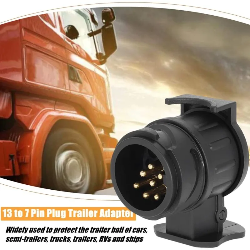 Outdoor Gear Safe Link Towing Accessory Universal Vehicle Replacement Parts 13 To 7 Pin 12V Trailer Connector Towbar Plug Socket