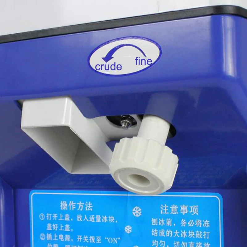 DA-189 Commerciali di grandi dimensioni capacità di neve macchina per il ghiaccio macchina per il ghiaccio, macchina di Ghiaccio Tritato Ghiaccio Frantoi 220V-240V 300w