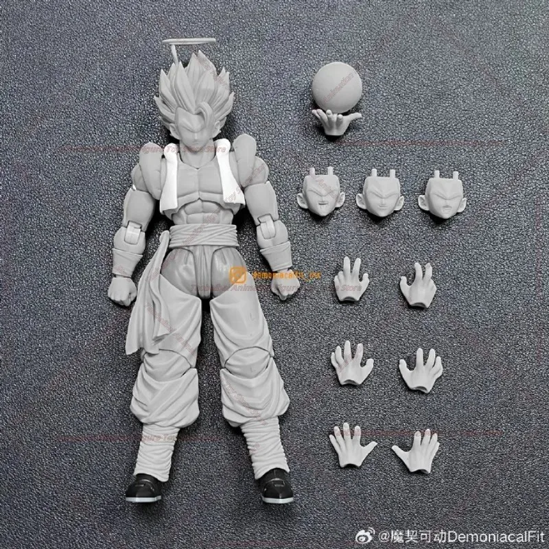 Demoniacal Fit "Hero Waltz" Gojita Dragon Ball SHF 1/12 مجموعة ألعاب مجسمة متوفرة في المخزون، يتم شحنها خلال 24 ساعة في اليوم #5