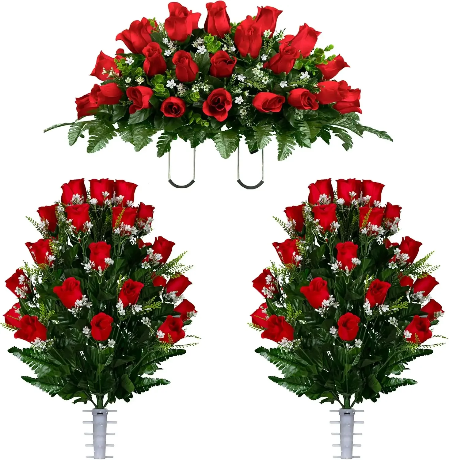 Sympathy Silks Artificial Cemetery Flowers - 30