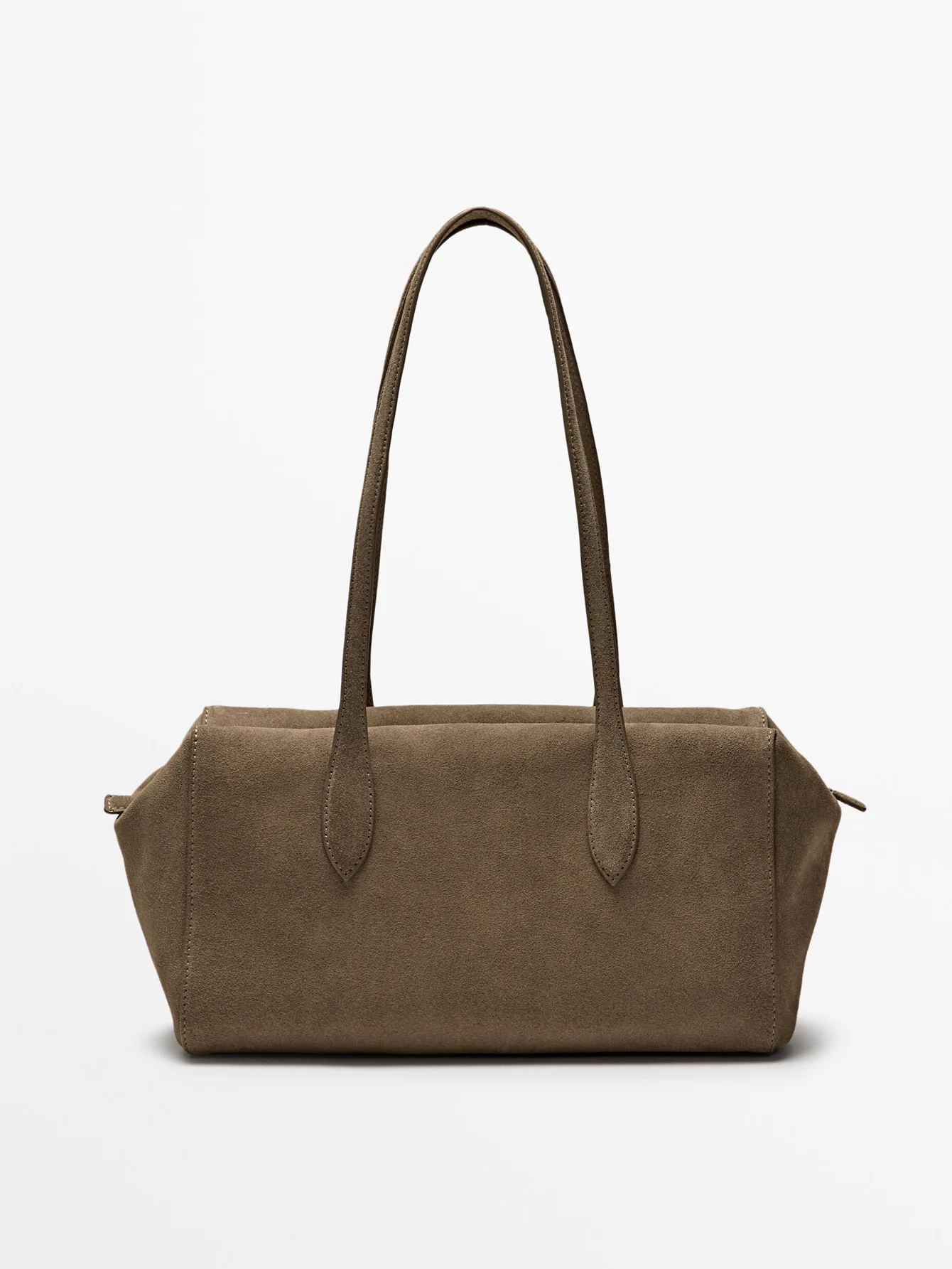 

Замшевая сумка-тоут, осенне-зимняя новая матовая искусственная кожа, большая вместительная винтажная простая сумка на плечо, модная женская сумка