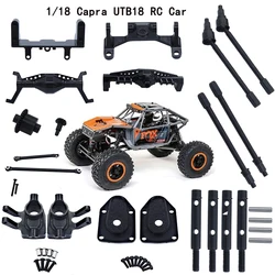 Metalowa obudowa osi gniazda serwomechanizmu Osłona zewnętrznej osi kubka kierownicy Wał wyjściowy CVD do części 1/18 RC Car Axial Capra UTB18