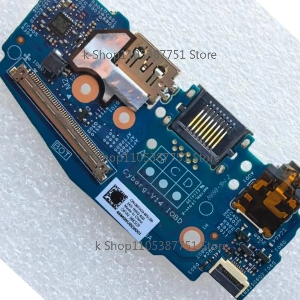New Laptop Built-in USB interface board Audio Board switch board for DELL Vostro 5410 5415 06K5G9