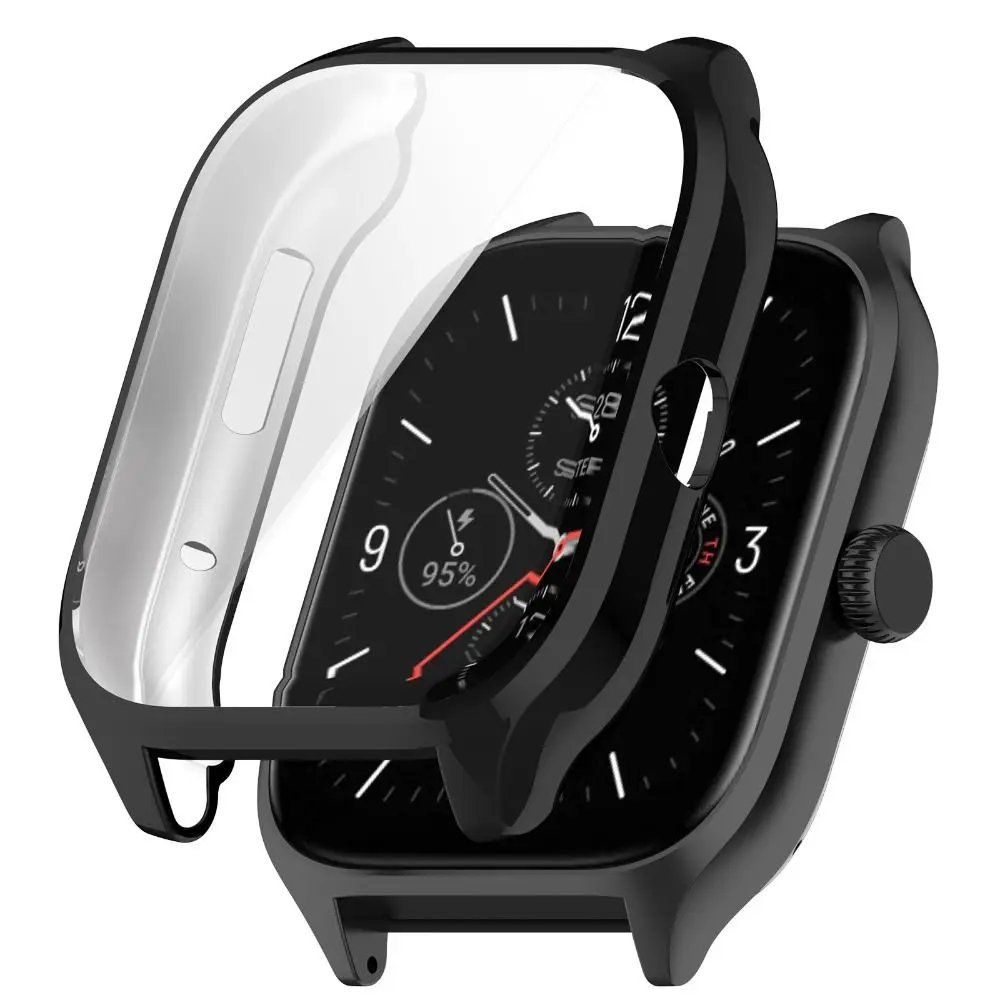 New Full Coverage Screen Protector TPU Protective Cover Case For Amazfit GTS 4