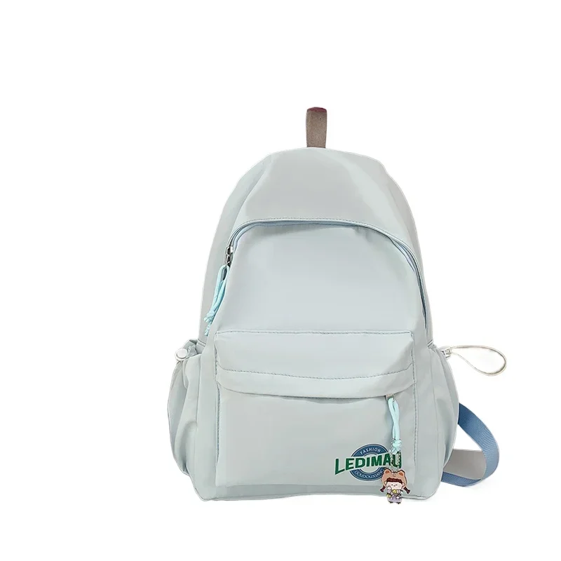 Outono e inverno nova mochila simples e versátil para mulheres, mochila de nicho de grande capacidade, computador tablet, mochila de estudante