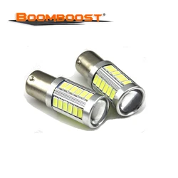 2pcs P21W 1156 BA15S LED Bulb 5630 5730 SMD high bright LED Brake Lights auto Reverse Lamp Daytime Running Light