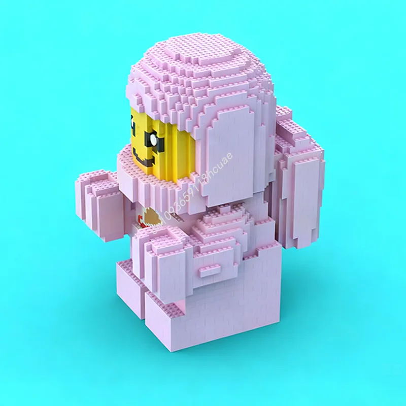 7340 pièces MOC moyen classique espace bébé Sculptures modèle blocs de construction assembler Architecture brique jouets enfants cadeaux de noël