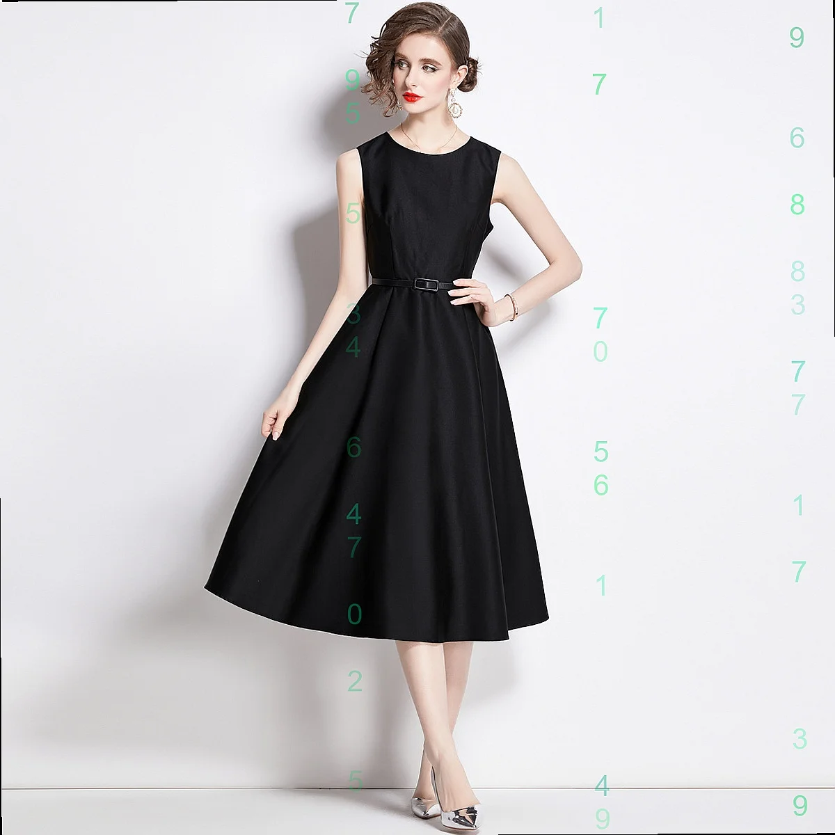 

Summer Dress Dresses Elegant Slimming Waist Long Sleeveless Jumpsuit Playsuit Matching Set Evening Dress