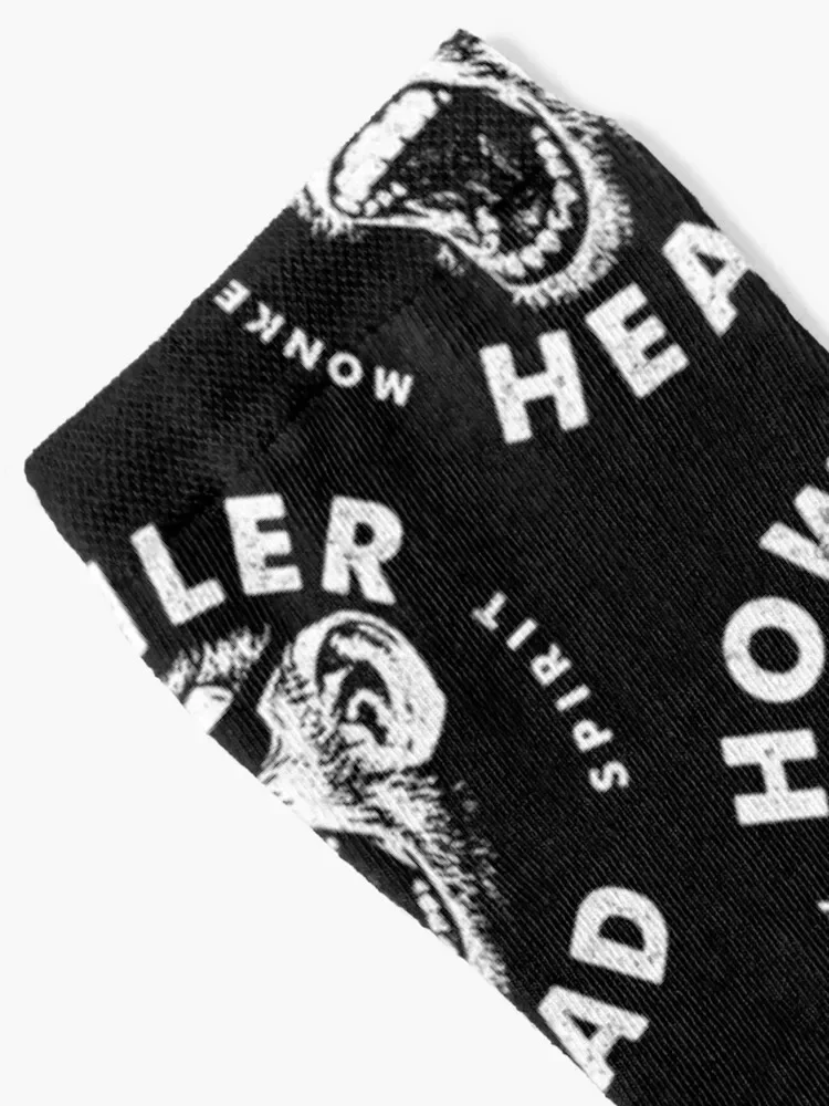 Howler Head Monkey Kentucky Bourbon Whiskey Vintage Logo Tee Socks Crossfit warm winter Girl'S Socks Men's