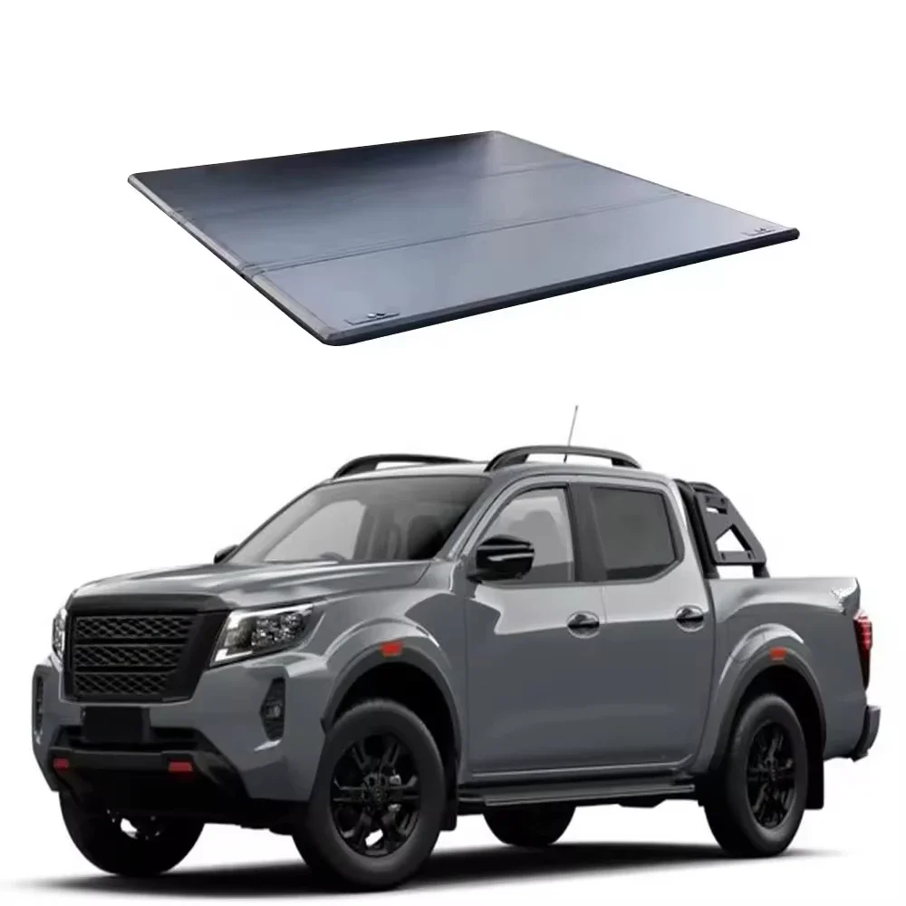 

Soft Roll Up Truck Bed Cover Folding Tonneau Cover For Navara Np300