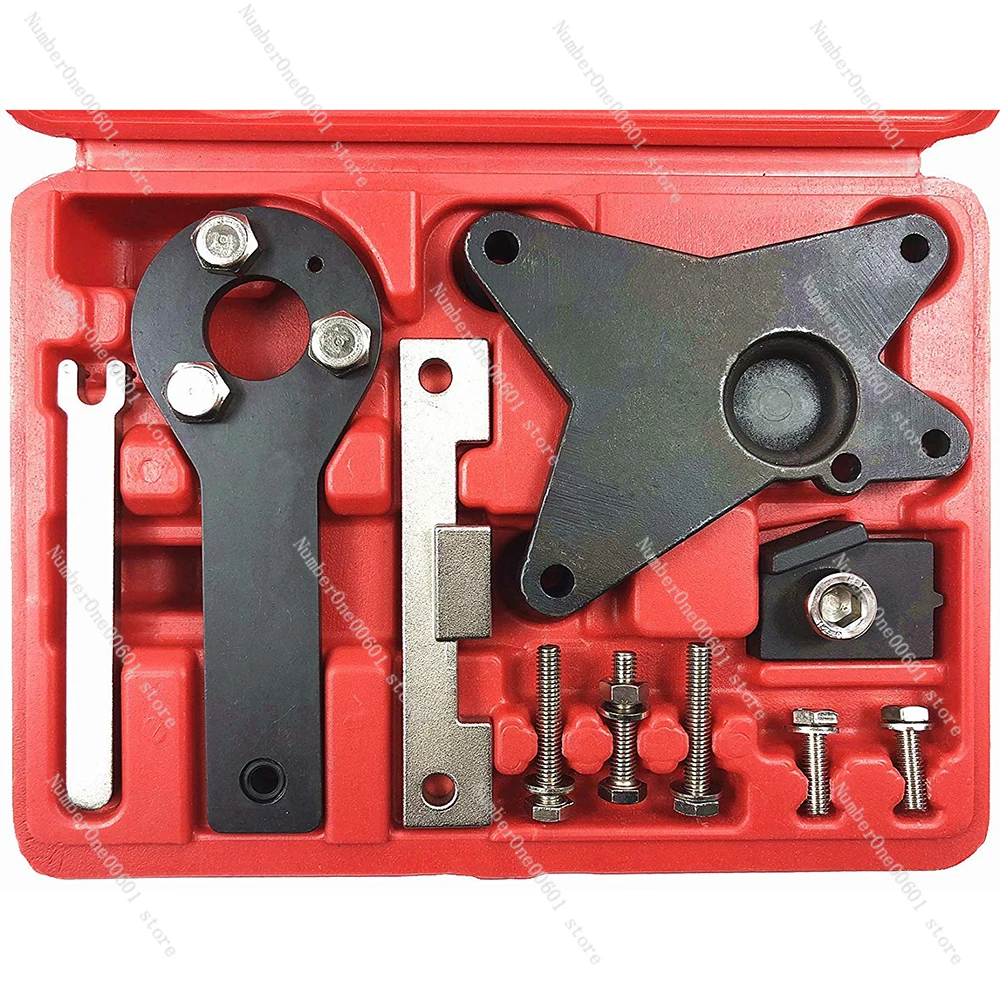 Gasolina Motor Timing Tool Set, Eixo de Cames Ajuste e Ferramenta de Bloqueio e Cinto para Fiat Ford Lancia 1.2 8V e 1.2 16V