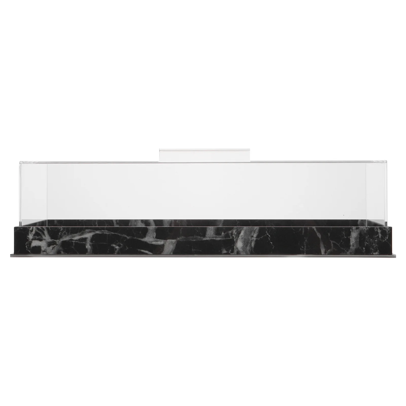 

Rectangular Cake Display Tray Clear Acrylic Marble Cake Stand Pastry Holder Dessert Plate Dome Cupcake Holder Stand
