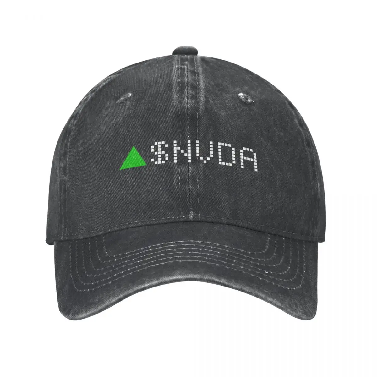 Nvidia Stock Ticker Green - White Font Cowboy Hat Hat Beach hiking hat Trucker Cap Hats Woman Men's