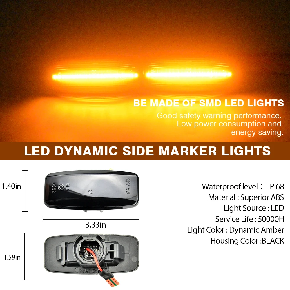 

Динамический боковой указатель поворота для Nissan Sylphy Bluebird Sunny Teana Murano Infiniti M35 FX45 FX35 QX60 боковые габаритные огни