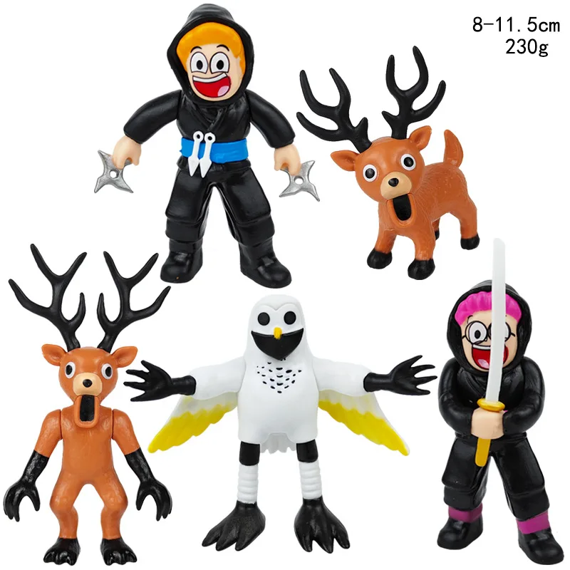 جديد 99 ليال في الغابة عمل الشكل لعبة الغزلان البومة الماعز لاعب بطل الرواية شخصية الوحش نموذج تمثال دمية المشجعين هدية #3