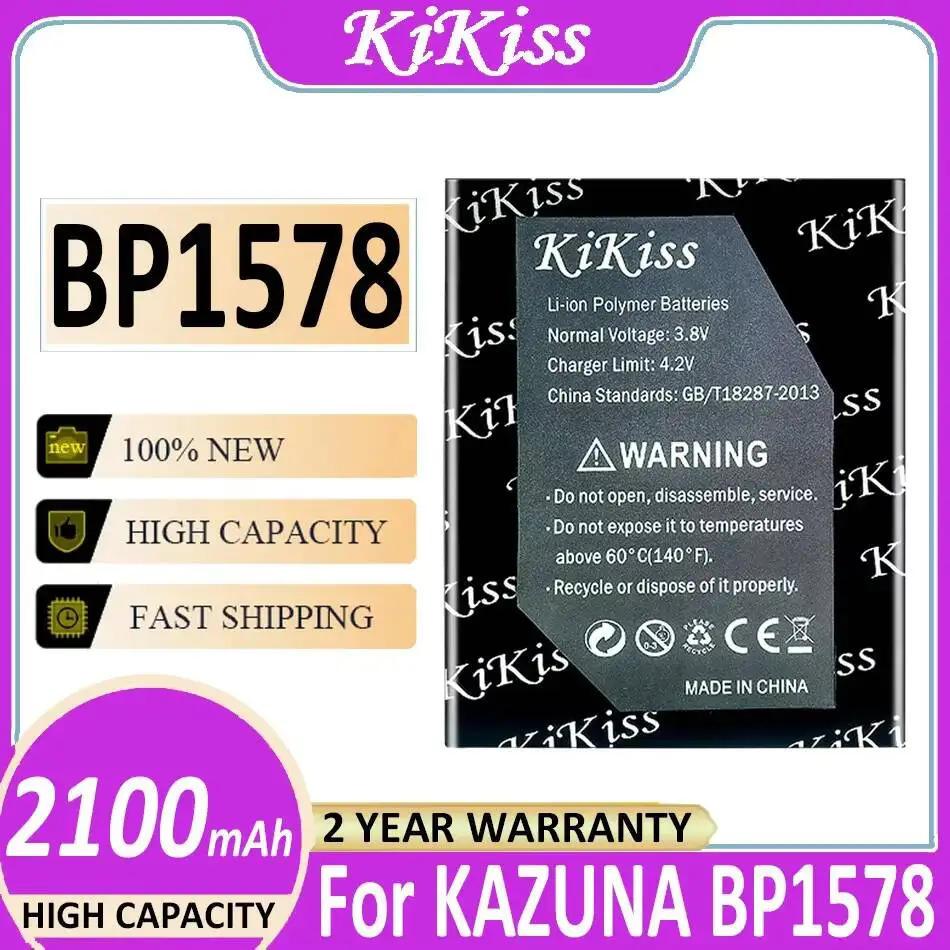 

Аккумулятор для мобильного телефона Kazuna BP1578, 2100 мАч, высокая емкость, высокая совместимость