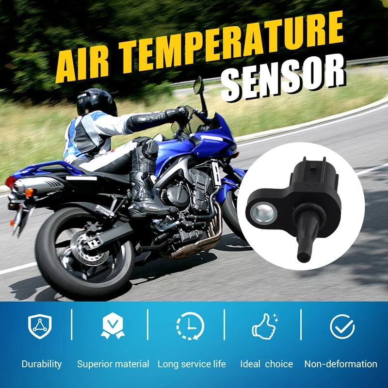 Air Temperature Sensor 8FP-85886-00-00 For Yamaha Many 2006-2017 FZ1 YZF-R6 YZF-R1 SEE YEARS Grizzly 550 700 YFZ450R