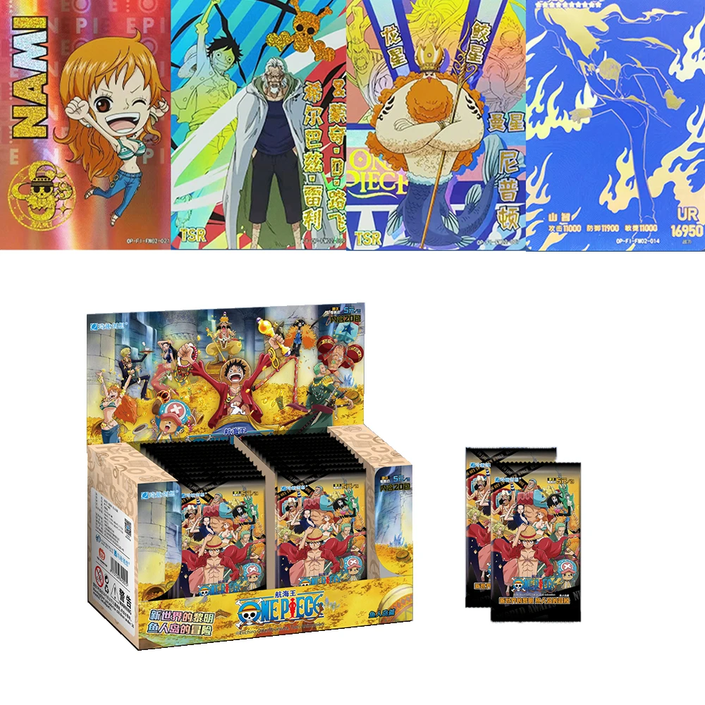 

Original Anime One Piece Cards Luffy Zoro Nami UR Hot Stamping Rare SSR Collection Poster Cards Christmas Gift for Boys Toys