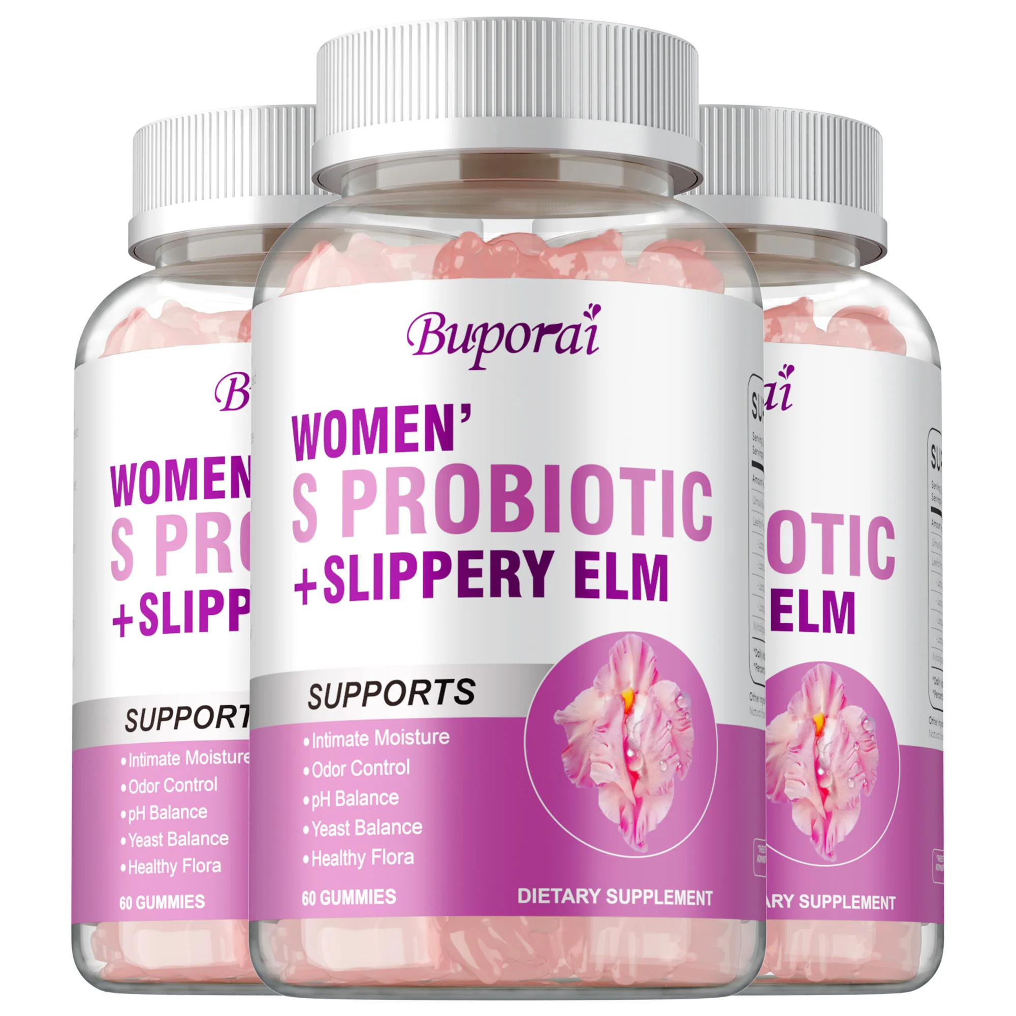 

Feminine Probiotics Gummies for Women - Improve Digestive Function Enhance Immunity and Gently Care for Intestinal Health