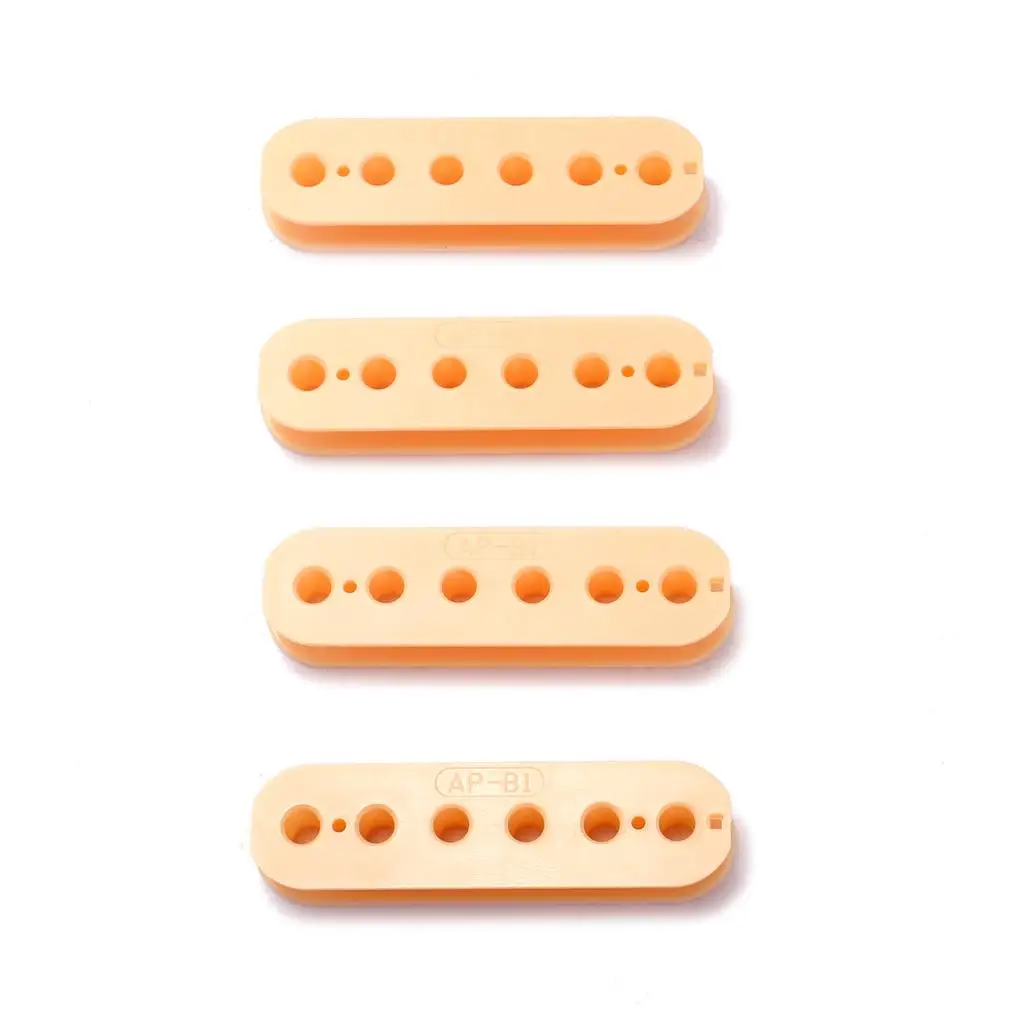 4 peças de guitarra de bobina lateral de parafuso de captador para fabricantes de captadores