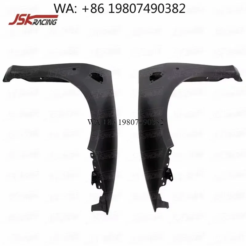 Wmwmnu Dry Carbon Fiber Front Fender for 458 Italia Spider 2011-2013 Car Body Kit Auto Parts Accessories Replacement