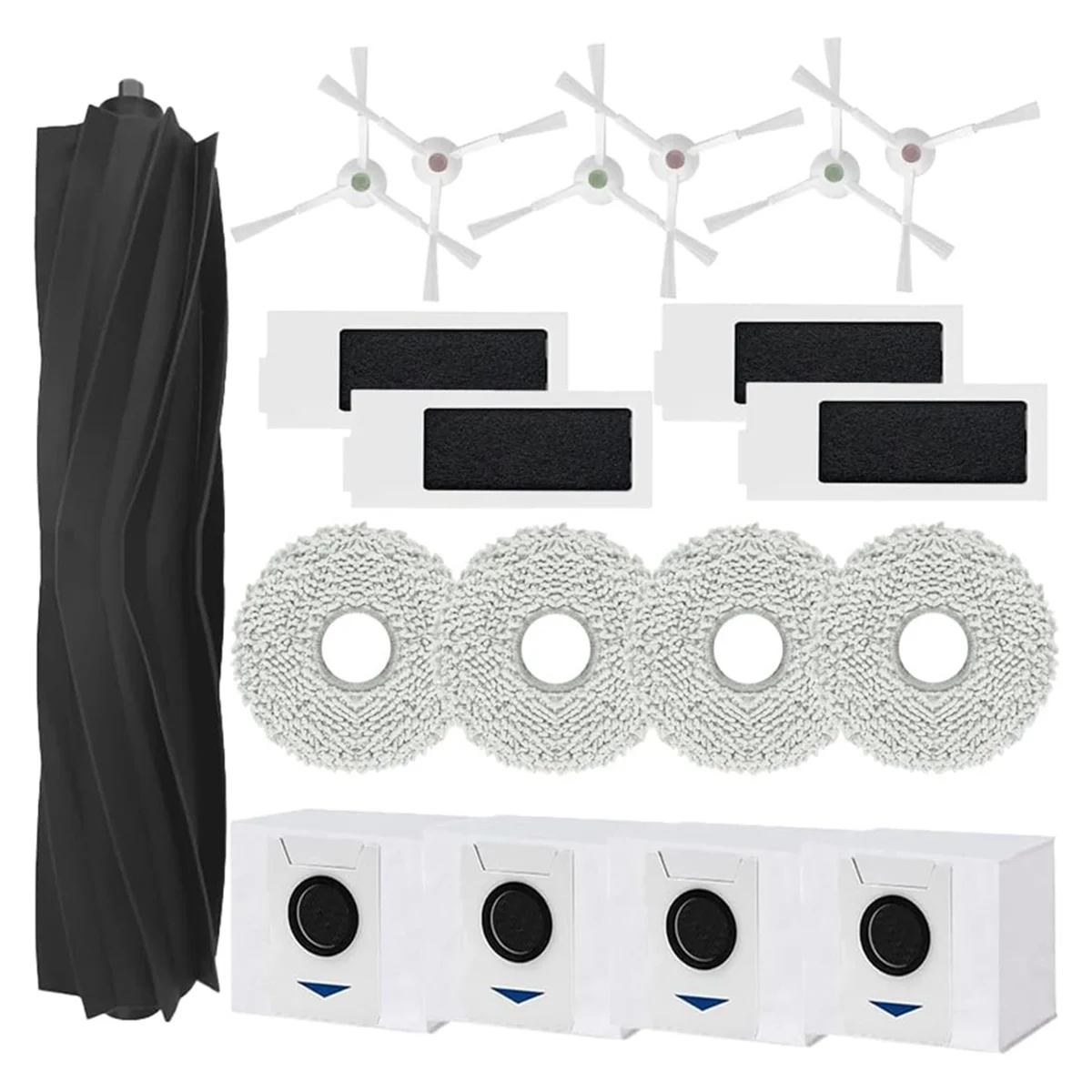 Per Ecovacs Deebot T20 OMNI, T20e OMNI Robot aspirapolvere spazzola laterale principale filtri HEPA sacchetti per la polvere Mop Cloth Parts