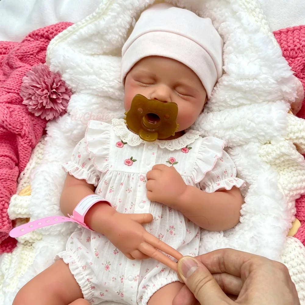 50cm Visible Veins Loulou Silicone Reborn Doll Fine Realistic Details Soft Full Body Calming Doll for Dementia Care and Memory Support view 4