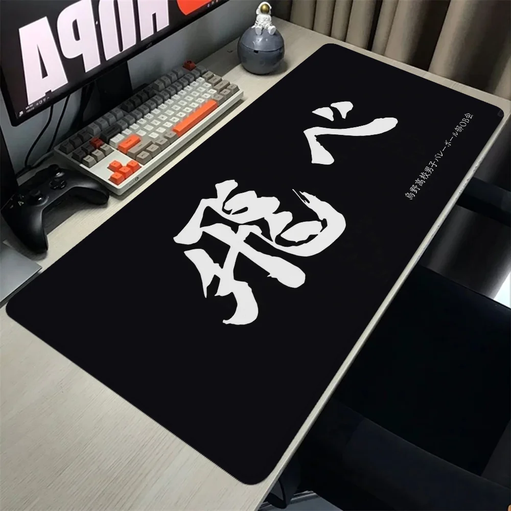 Mause Pad Haikyuu Desk Mat Gaming Pc Setup Accessories Mousepad Anime Pk Control Mouse Pad 900x400 Computer Table Large Mats Xxl