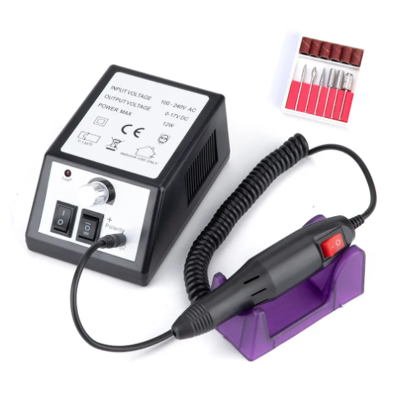 آلة تلميع الأظافر 2000-أداة أظافر كهربائية عالية السرعة لإزالة وتلميع الأظافر بسرعة