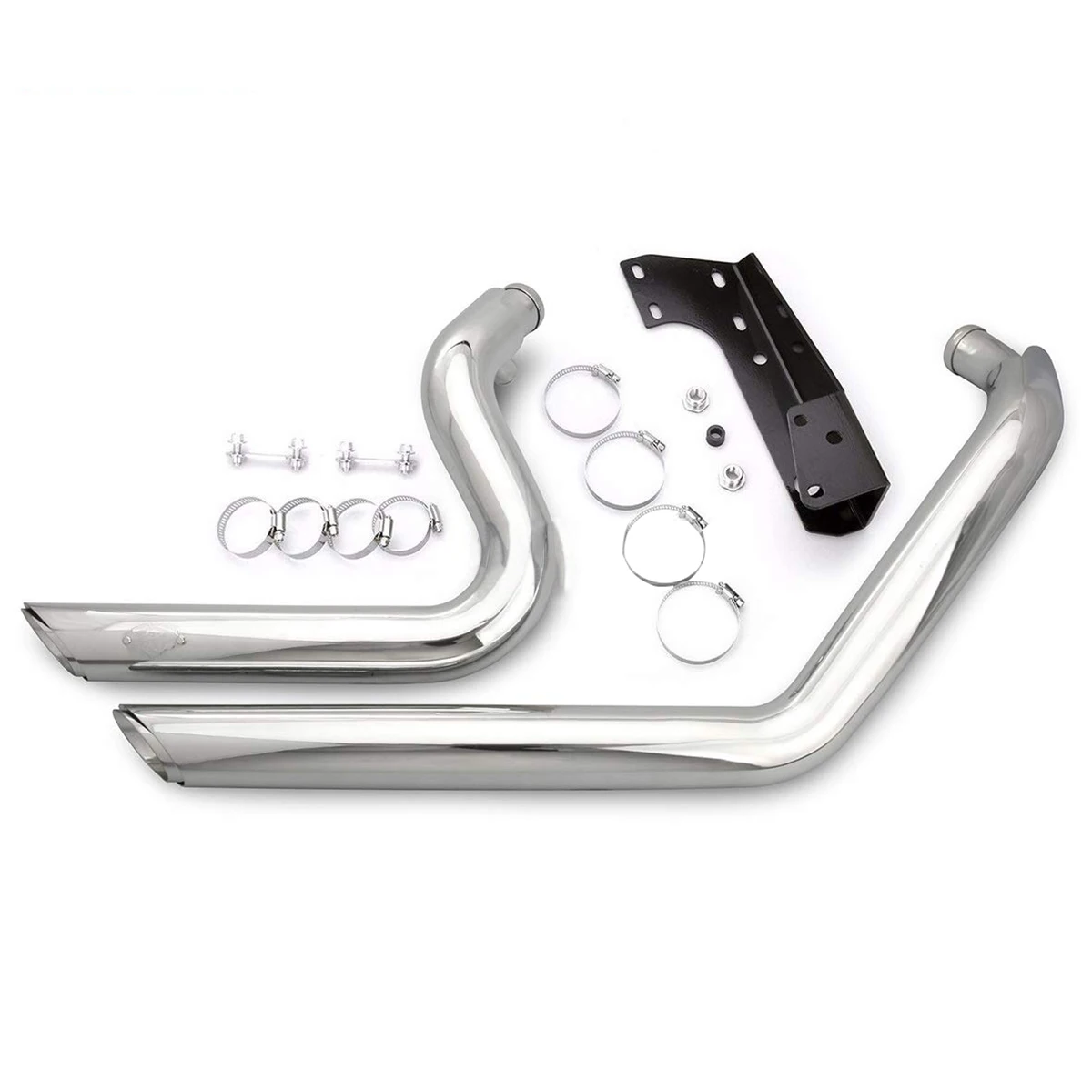 Motorcycle Chrome Mufflers  for Sportster Xl883 Exhaust Sets Xl1200 2014-up Short Shots Exhaust Pipes System