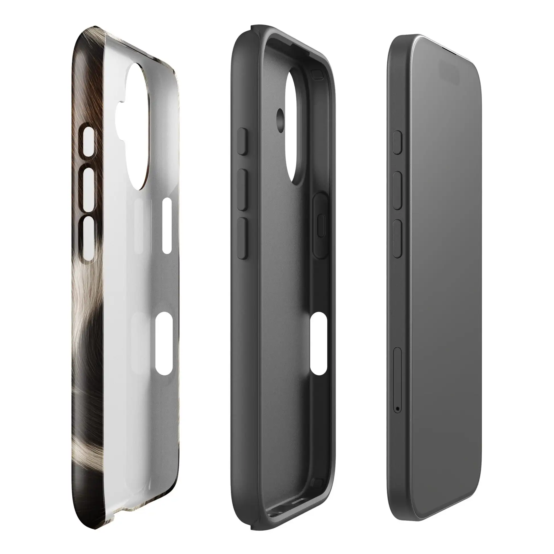 Чехол для телефона Saffy iPhone 17 16 15 14 13 12 11 X XS XR XSMAX 7 8 Air Pro Max Plus роскошная двухслойная задняя Фото №3
