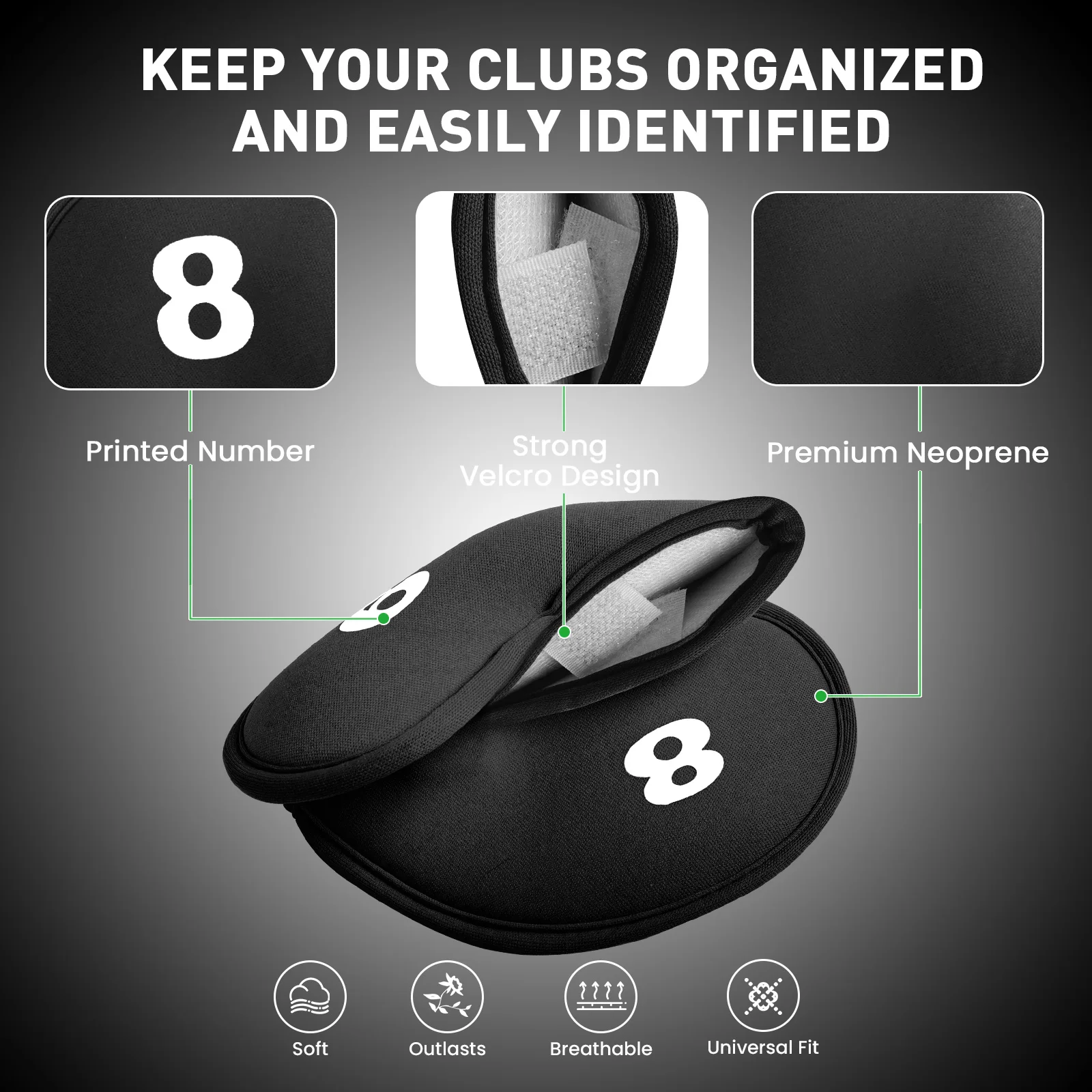 Thumbnail 4 - #61 Golf Club Headcovers Comparison Guide