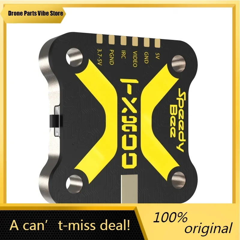 

FySpeedyBee VTX TX800 5.8G 48CH PitMode 25mW 200mW 400mW 800mW Adjustable Tramp FPV VTX Video Transmitter for FPV Racing Drone